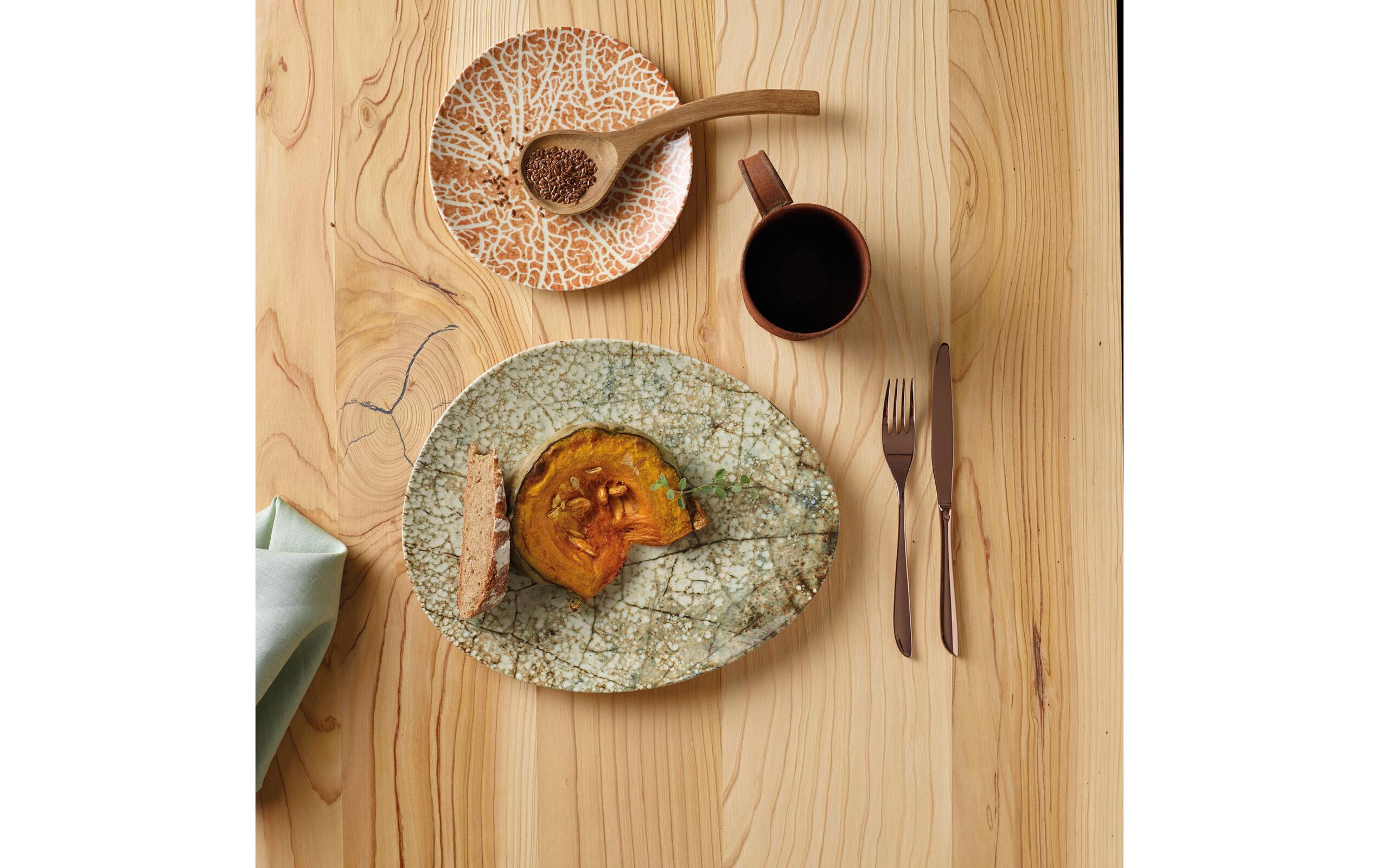 Arthur Krupp Speise-Service Nature Essence 12 Stück,Mehrfarbig