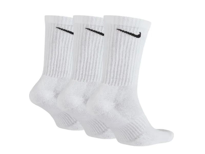 NIKE Crew Socks 3 Pack 42-46, white/black