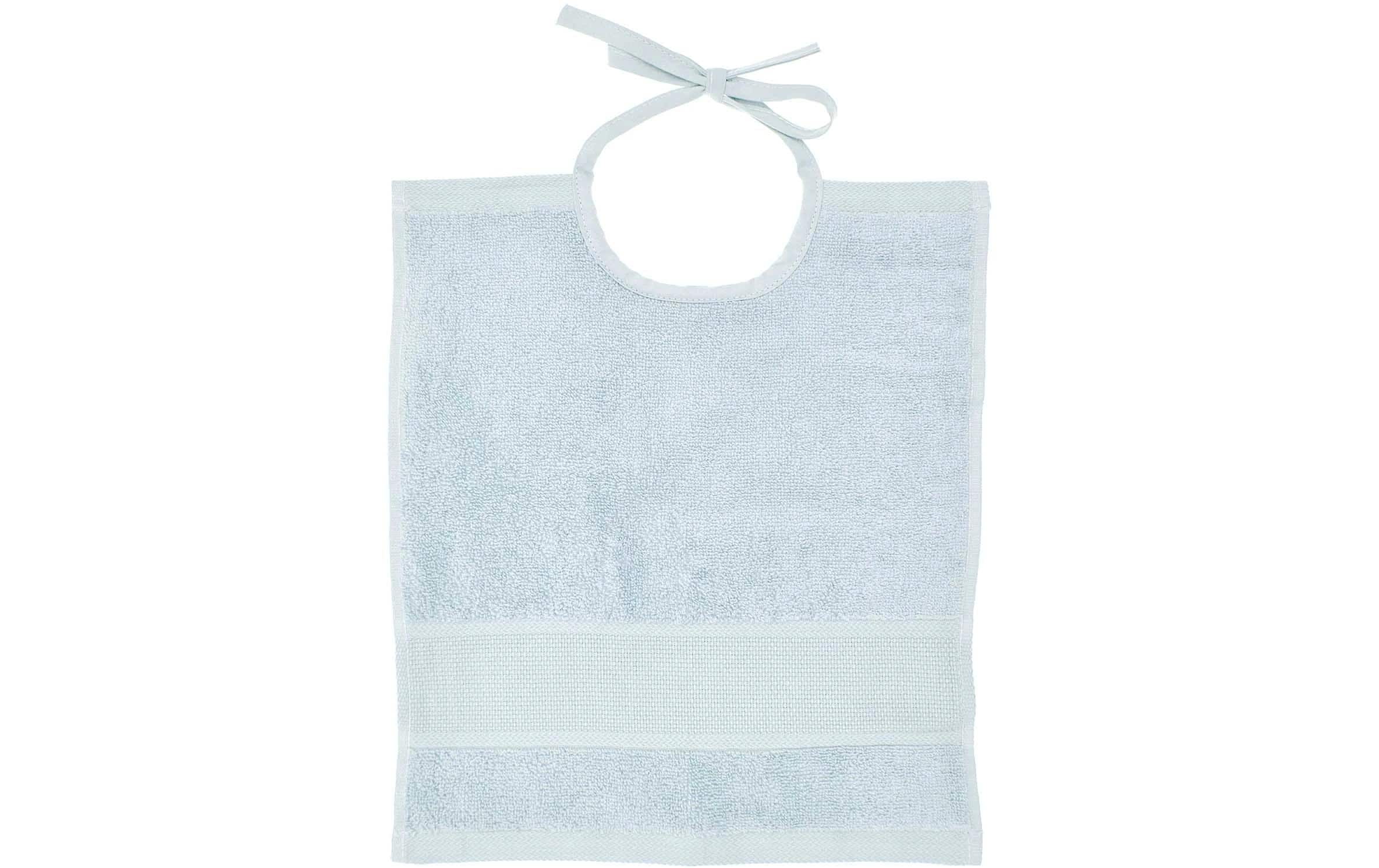 Rico Design Lätzchen Hellblau, 30 x 34 cm