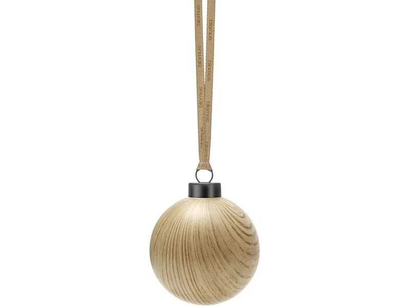 Blomus Weihnachtsschmuck Glaskugeln Braun