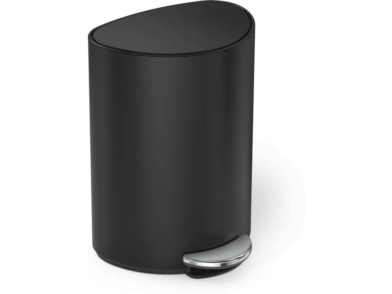 Simplehuman Abfalleimer 6 l, Schwarz matt Simplehuman Abfalleimer 6 l, Schwarz matt