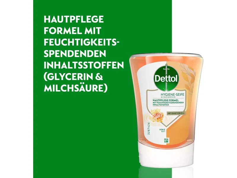 Dettol Seife No Touch Honig 250 ml Dettol Seife No Touch Honig 250 ml