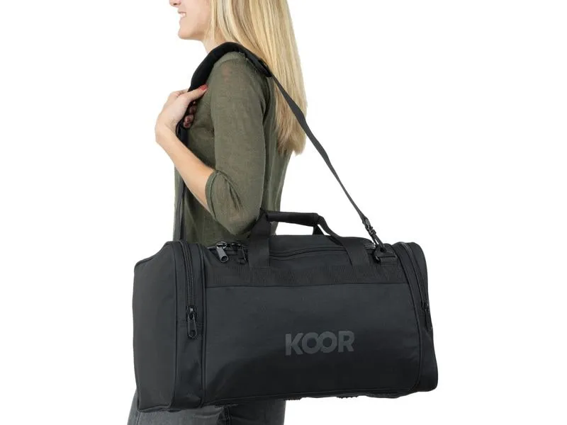 KOOR Sporttasche 35 l, Schwarz