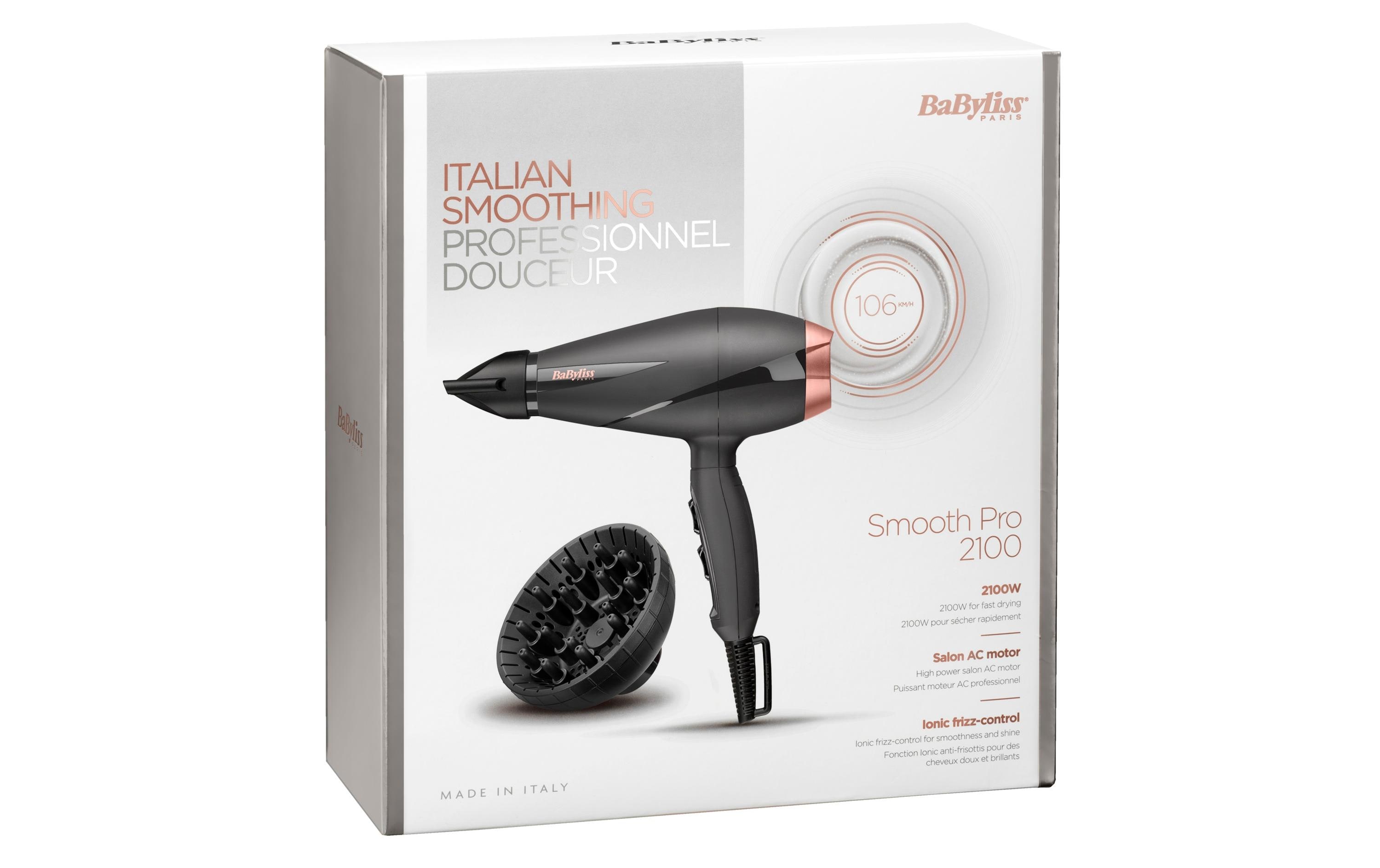 Babyliss Haartrockner Smooth Pro Babyliss Haartrockner Smooth Pro