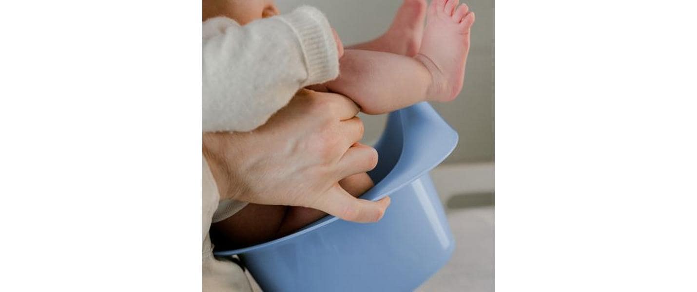 Kindsgut Töpfchen Taubenblau