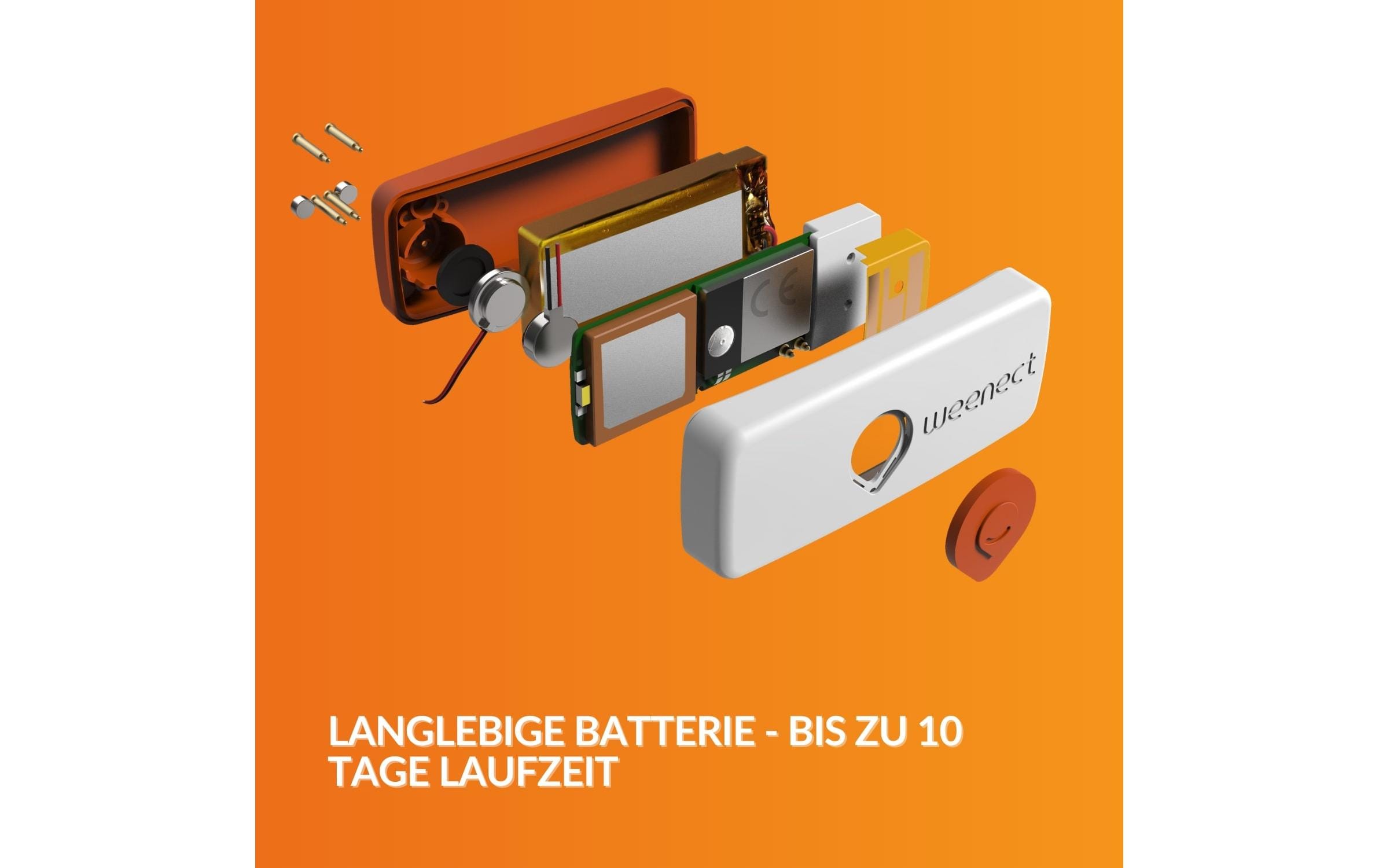 Weenect GPS-Tracker XS für Hunde, Weiss