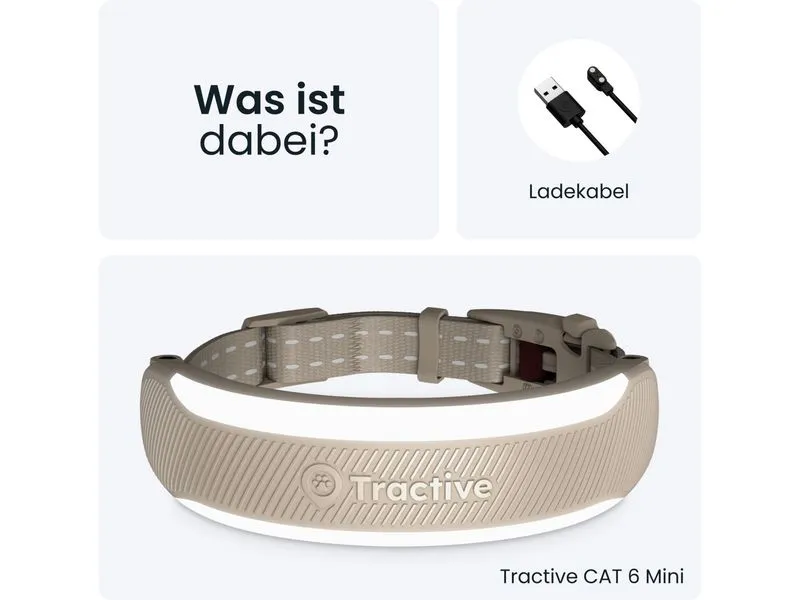 tractive Tractive CAT 6 mini – brown tractive Tractive CAT 6 mini – brown