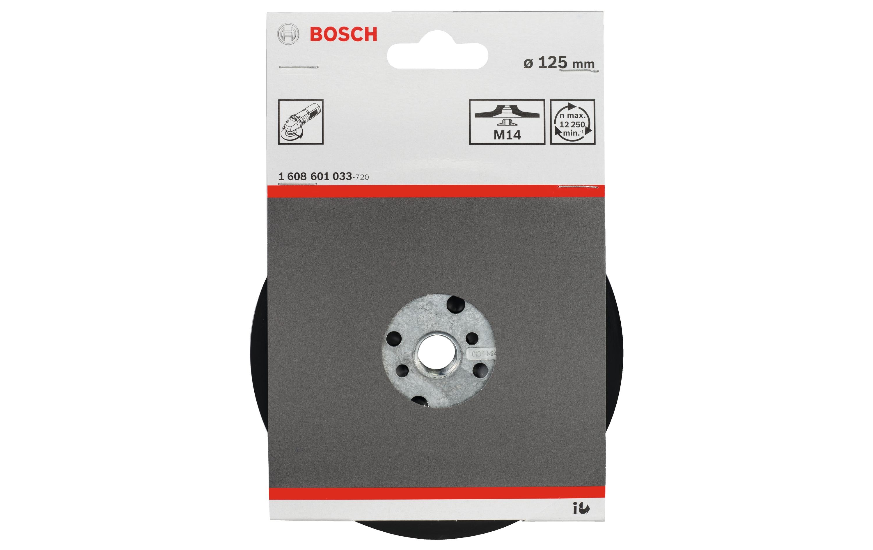 Bosch Professional Stützteller Standard M14, 125 mm
