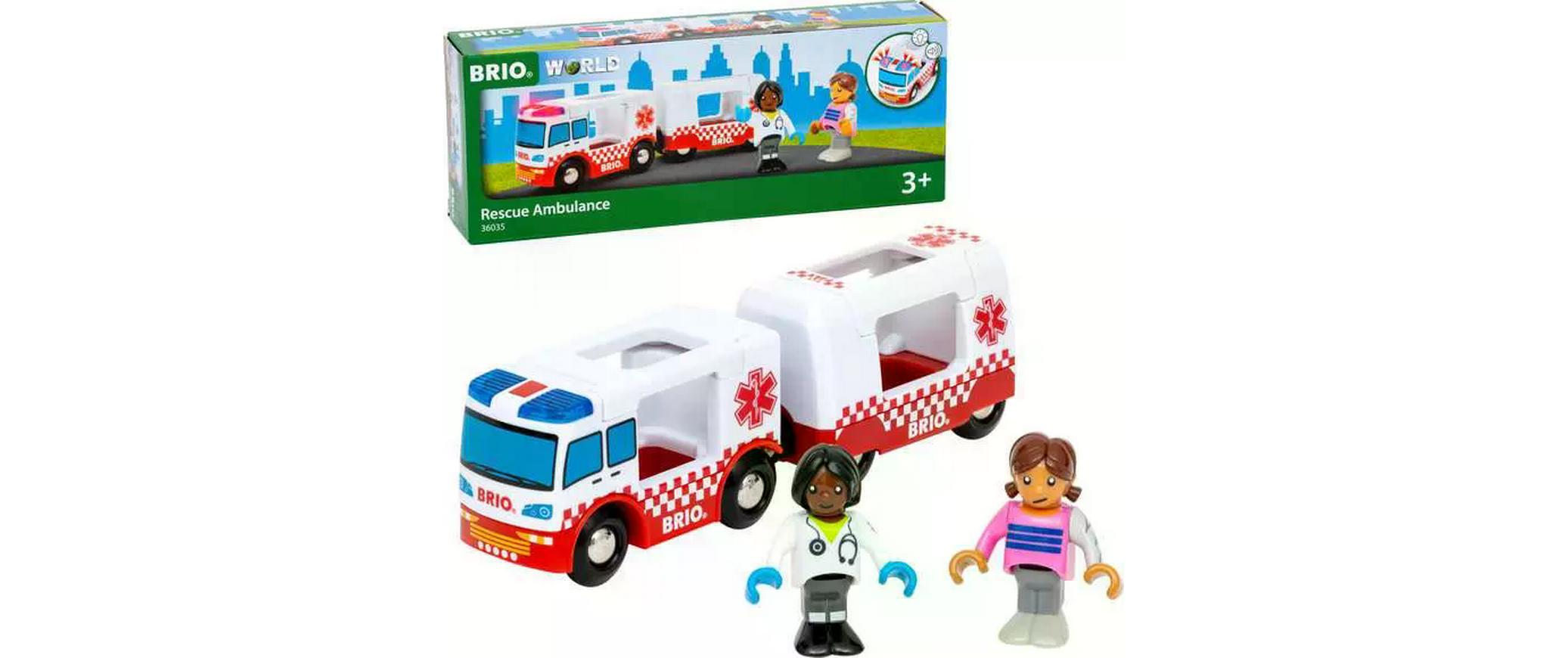 BRIO BRIO World Rescue Ambulance BRIO BRIO World Rescue Ambulance