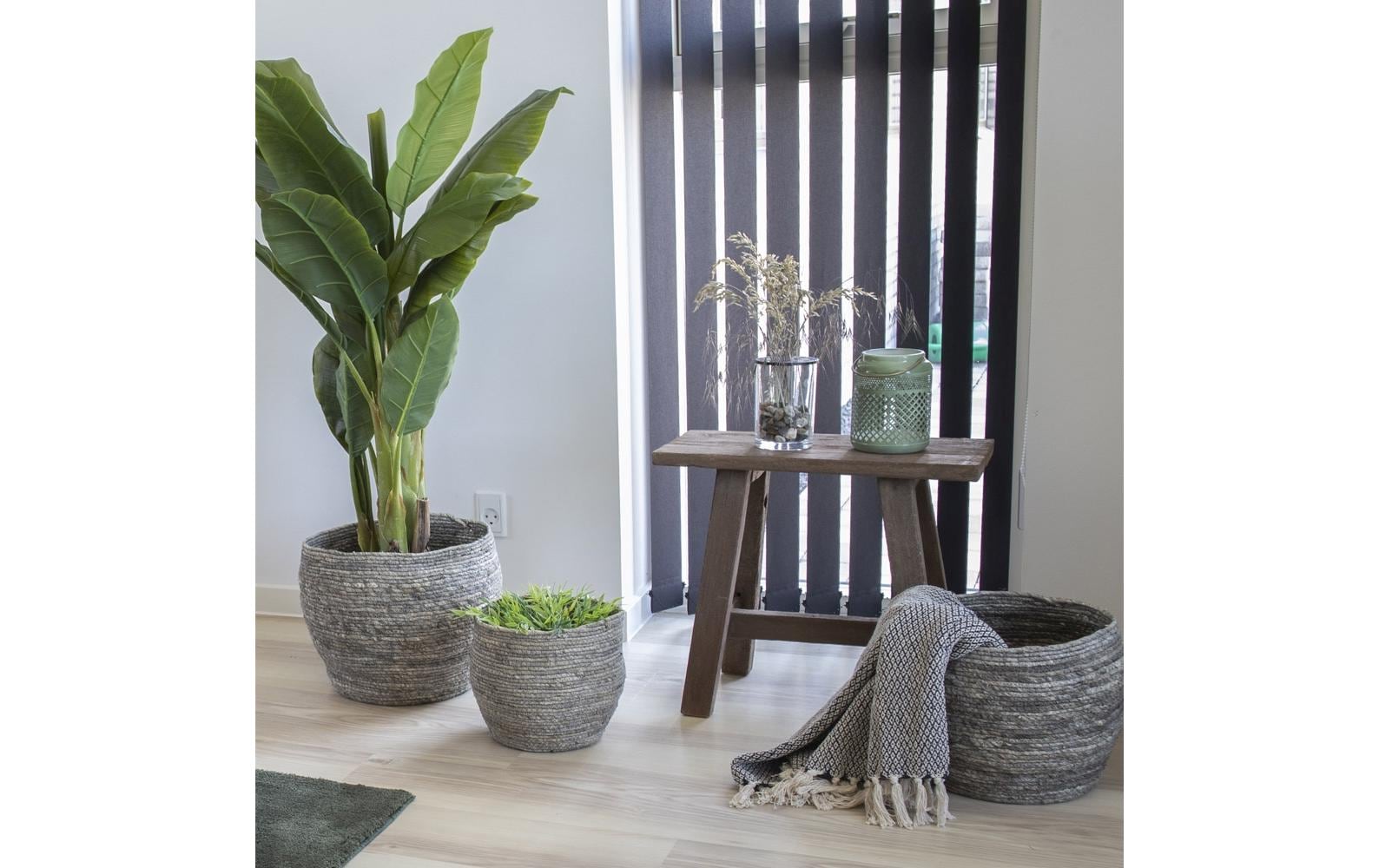 House Nordic Sitzbank Barcelona 50 x 45 cm, Braun