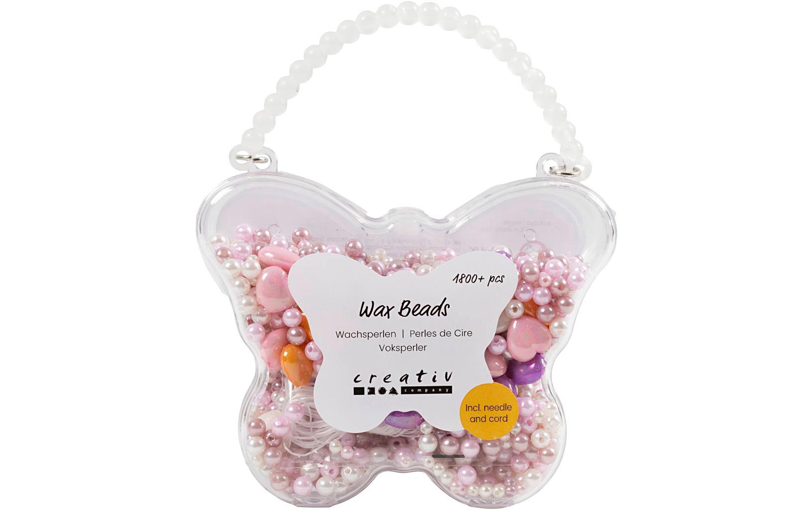 Creativ Company Perlen über 1800 Stück, Mehrfarbig Creativ Company Perlen über 1800 Stück, Mehrfarbig