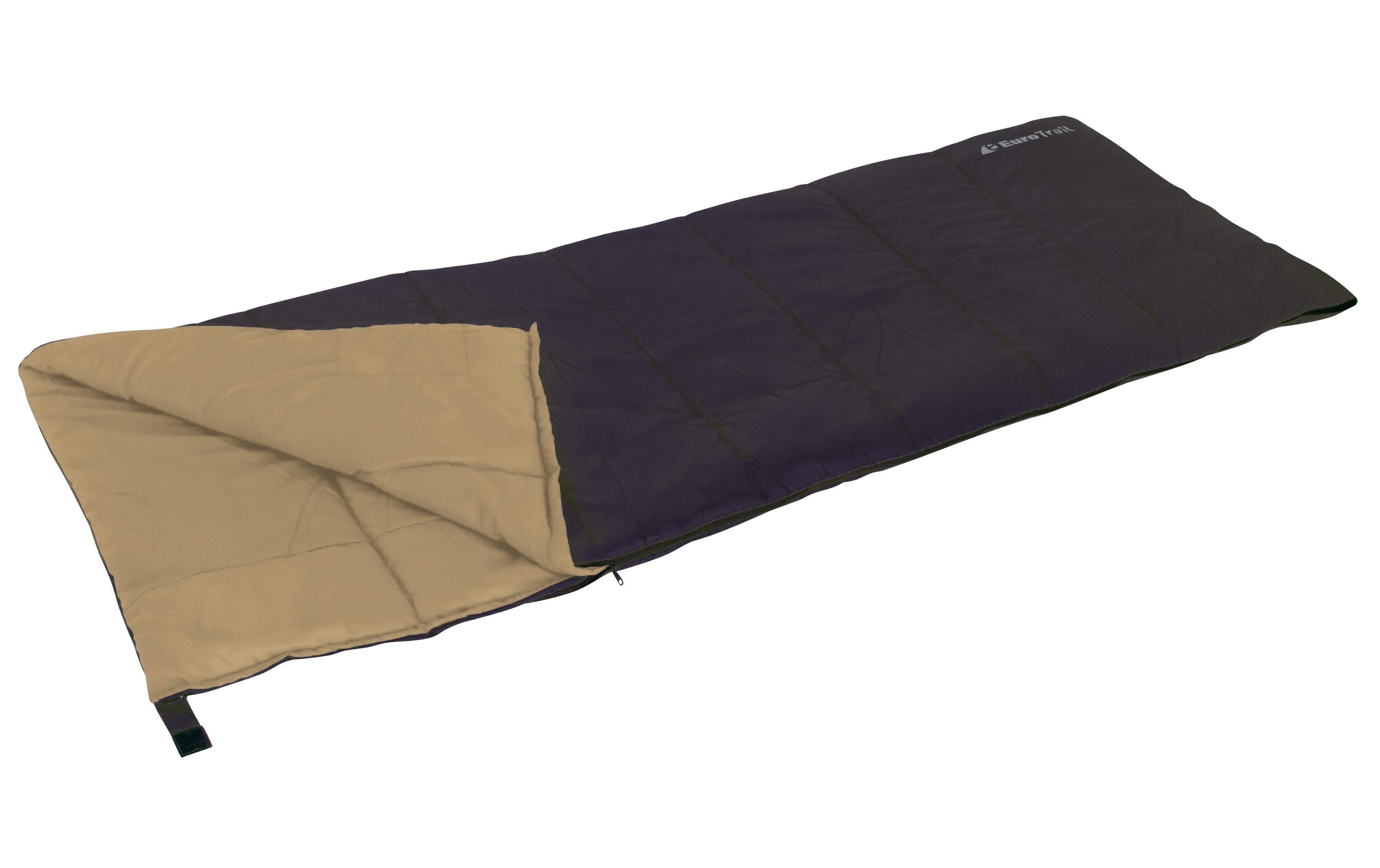 Eurotrail Schlafsack Spring Polyester, Beige/Dunkelbraun Eurotrail Schlafsack Spring Polyester, Beige/Dunkelbraun