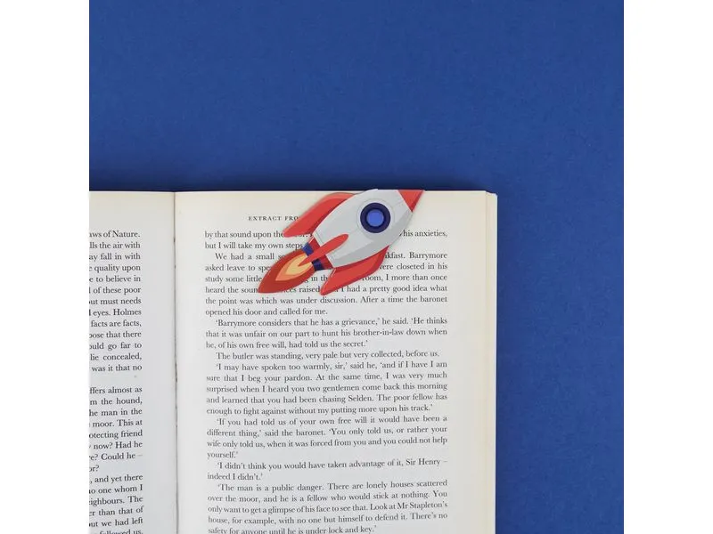 Trendform Buchzeichen Macnettic ROCKET Magnetfolie Mehrfarbig