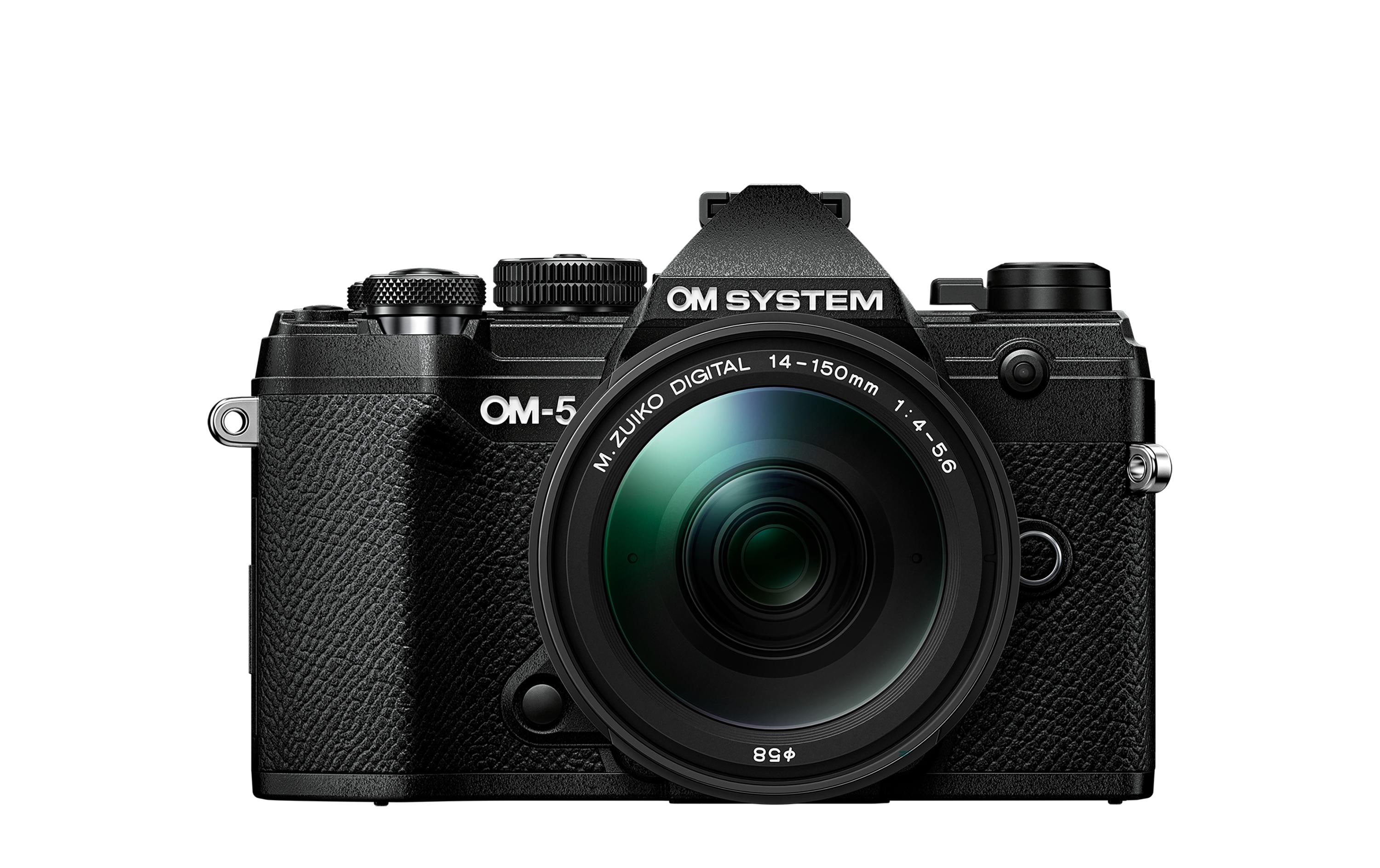 OM-System Fotokamera OM-5 M.Zuiko ED 14-150 mm F/4-5.6 II Schwarz