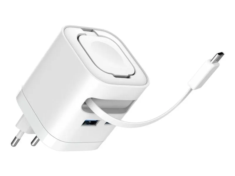 Ansmann Home Charger HC265PD mit Kabel und Apple Watch Lader 35W Ansmann Home Charger HC265PD mit Kabel und Apple Watch Lader 35W
