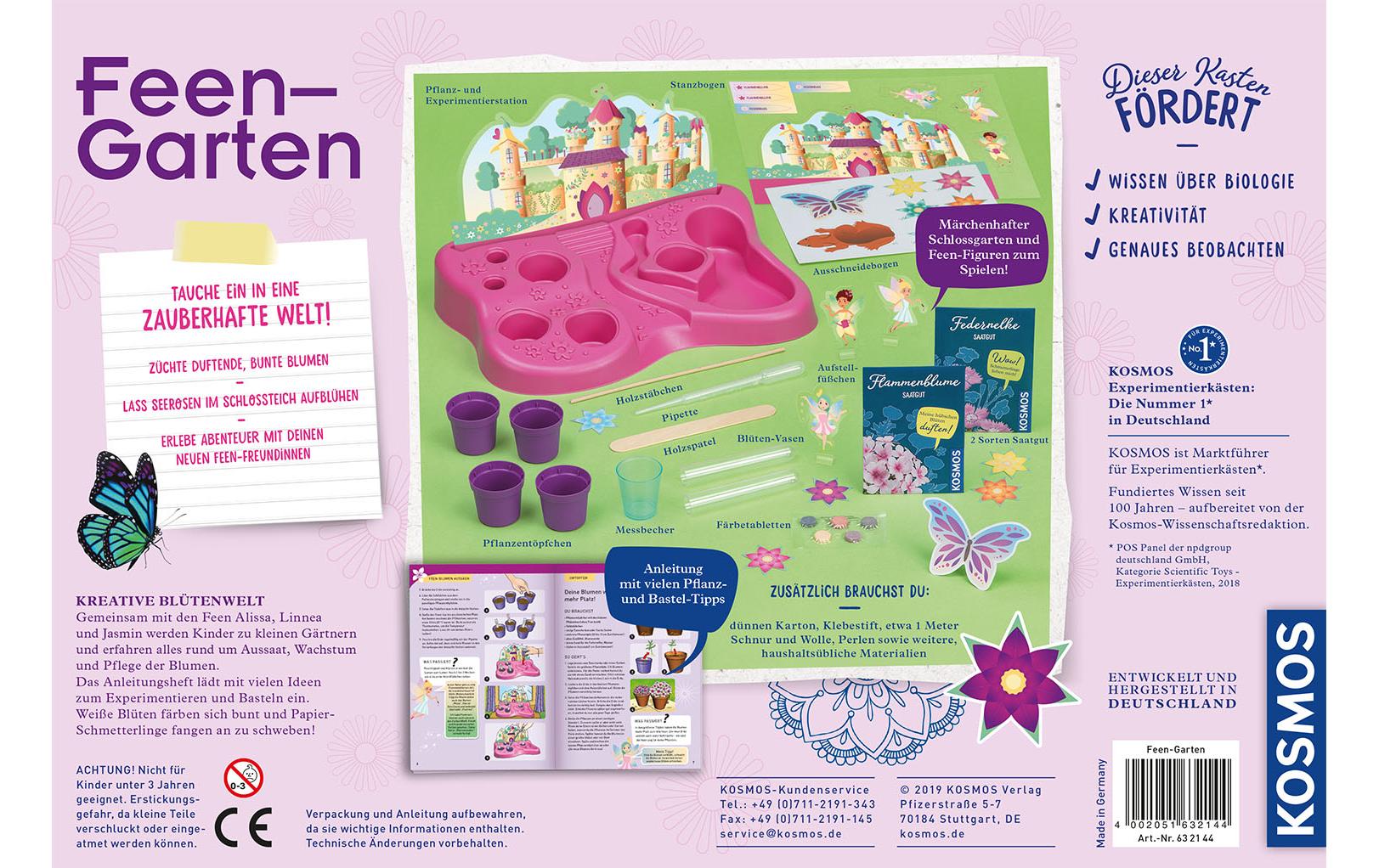 Kosmos Experimentierkasten Feen-Garten Kosmos Experimentierkasten Feen-Garten