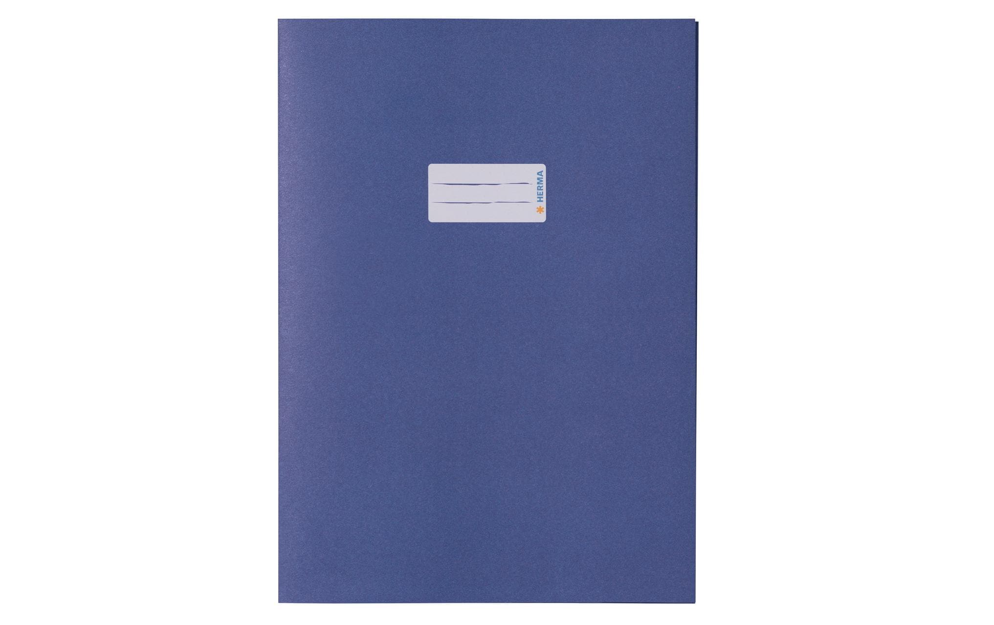 HERMA Einbandpapier A4 Recycling Dunkelblau