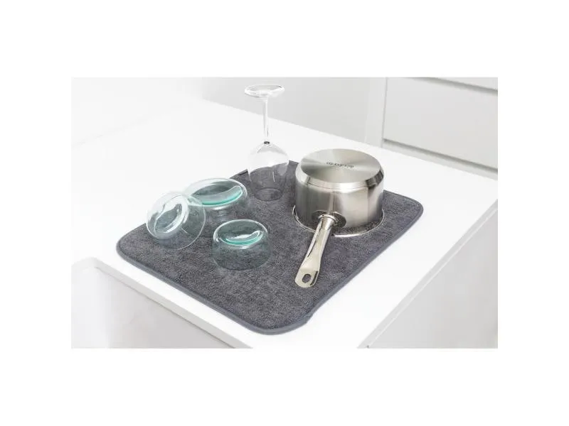 Brabantia Abtropfmatte Sink side Dunkelgrau Brabantia Abtropfmatte Sink side Dunkelgrau