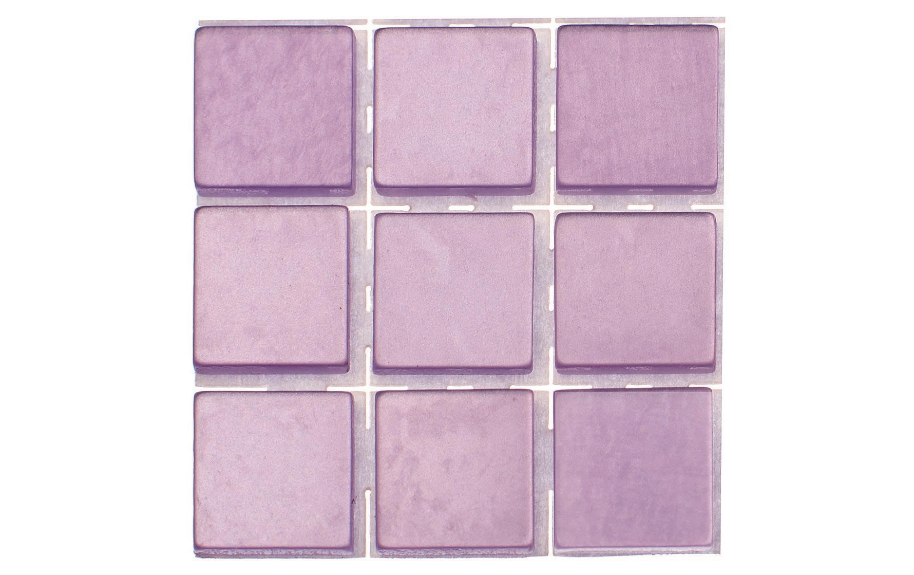 Glorex Selbstklebendes Mosaik Poly-Mosaic 10 mm Violett