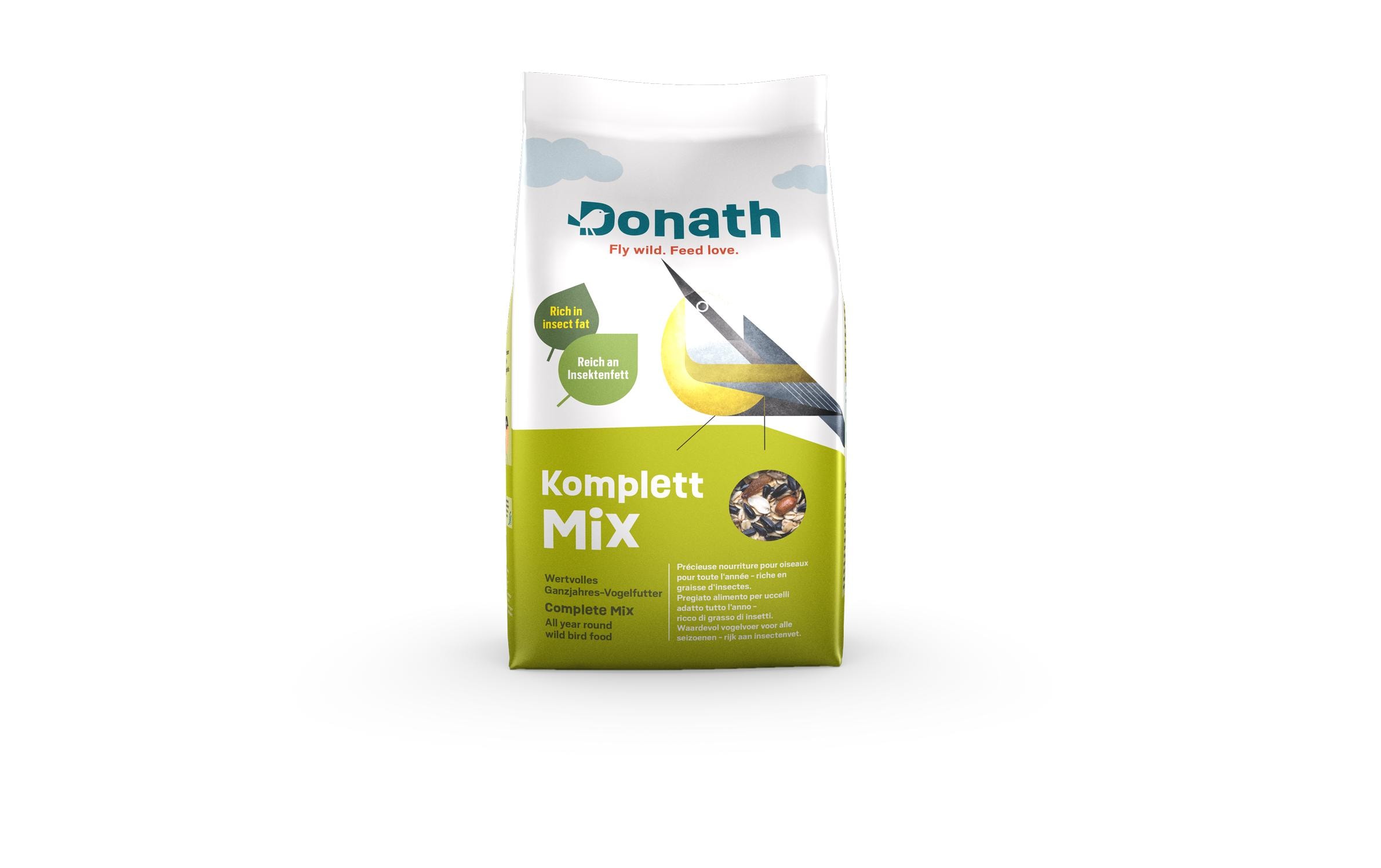 Donath Vogelfutter Komplett Mix, 1 kg Donath Vogelfutter Komplett Mix, 1 kg