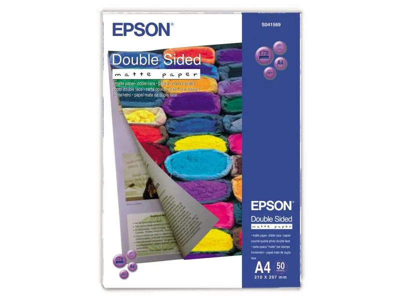 Epson Fotopapier A4 178 g/m² 50 Stück Epson Fotopapier A4 178 g/m² 50 Stück