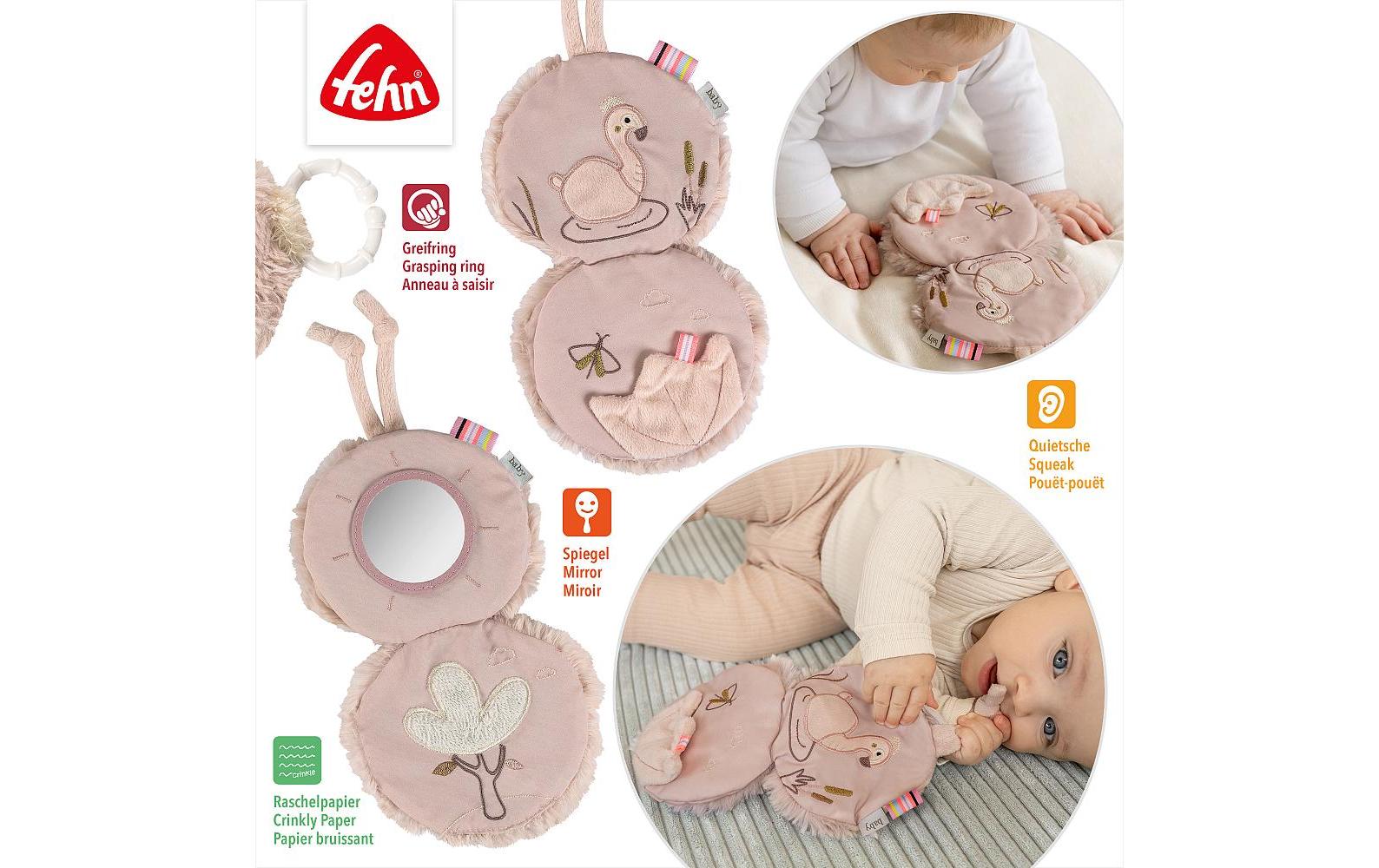 fehn Stoffbuch Flamingo