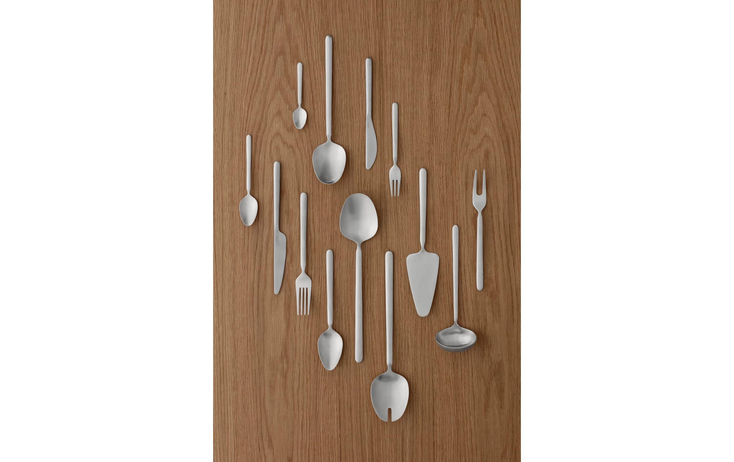 Blomus Buttermesser Stella 4 Stück, Silber