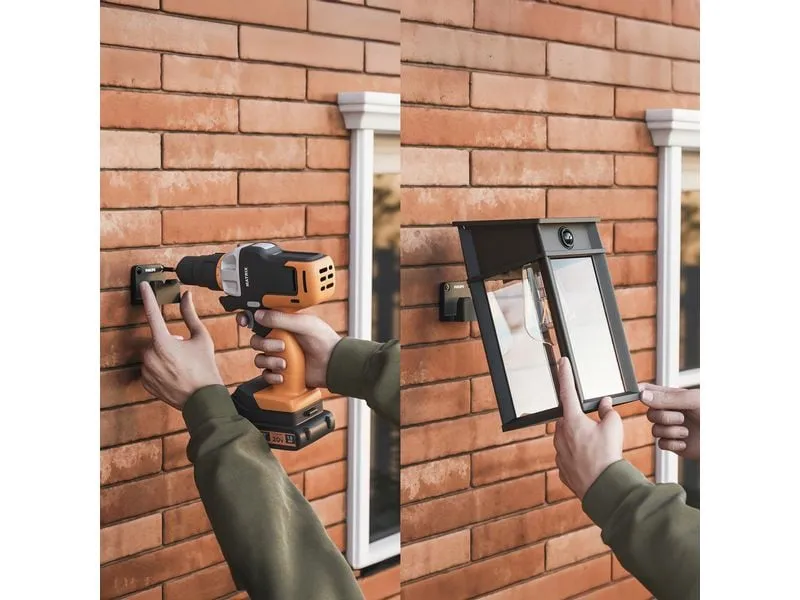 Philips Geri Wand Solar UE SQ 2700K anthrazit Philips Geri Wand Solar UE SQ 2700K anthrazit