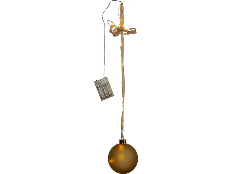 Star Trading Glasdekoration Kugel Bliss, 10 cm, Gold Star Trading Glasdekoration Kugel Bliss, 10 cm, Gold