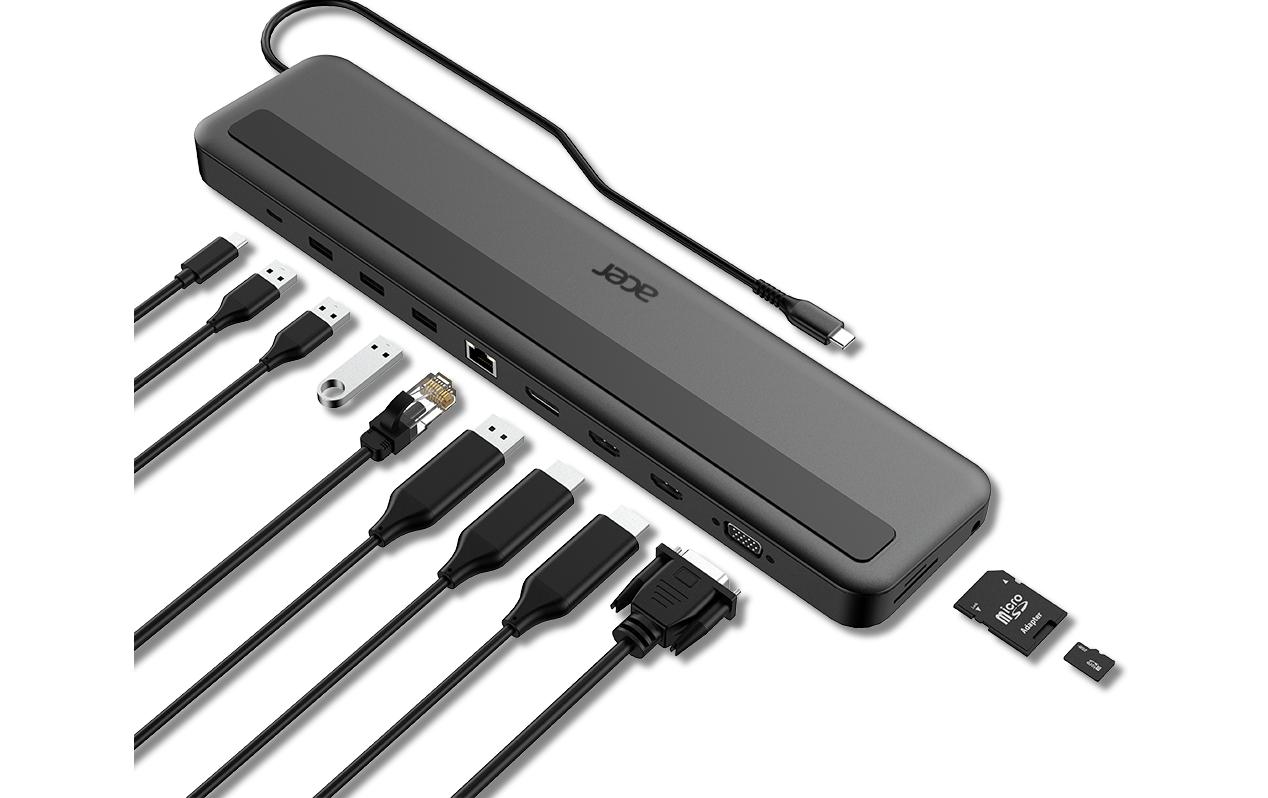 Acer Dockingstation USB-C 13-in-1 Triple Display Dock