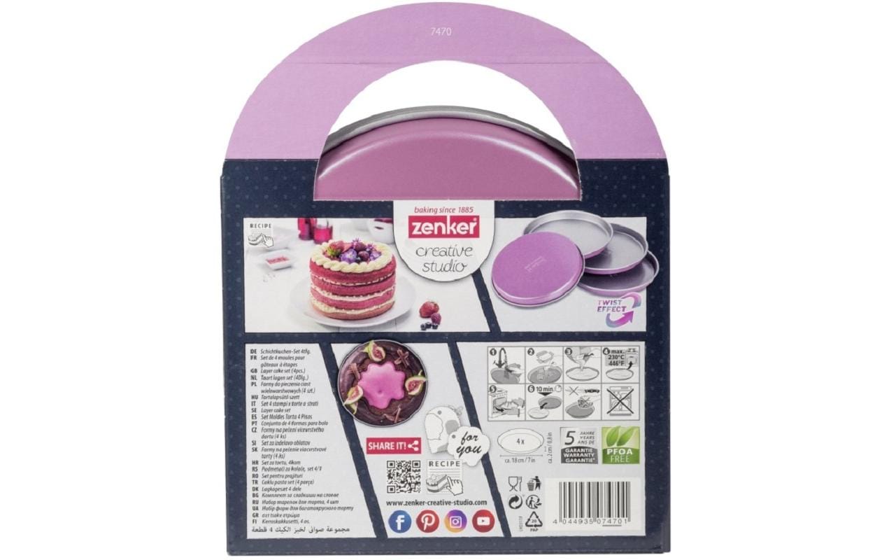 Zenker Torten-Backform creative studio Ø 17 cm