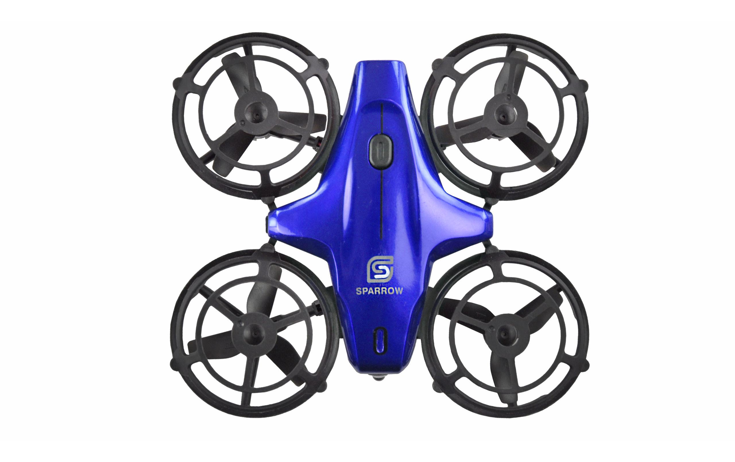 Amewi Drohne Sparrow, Blau, RTF