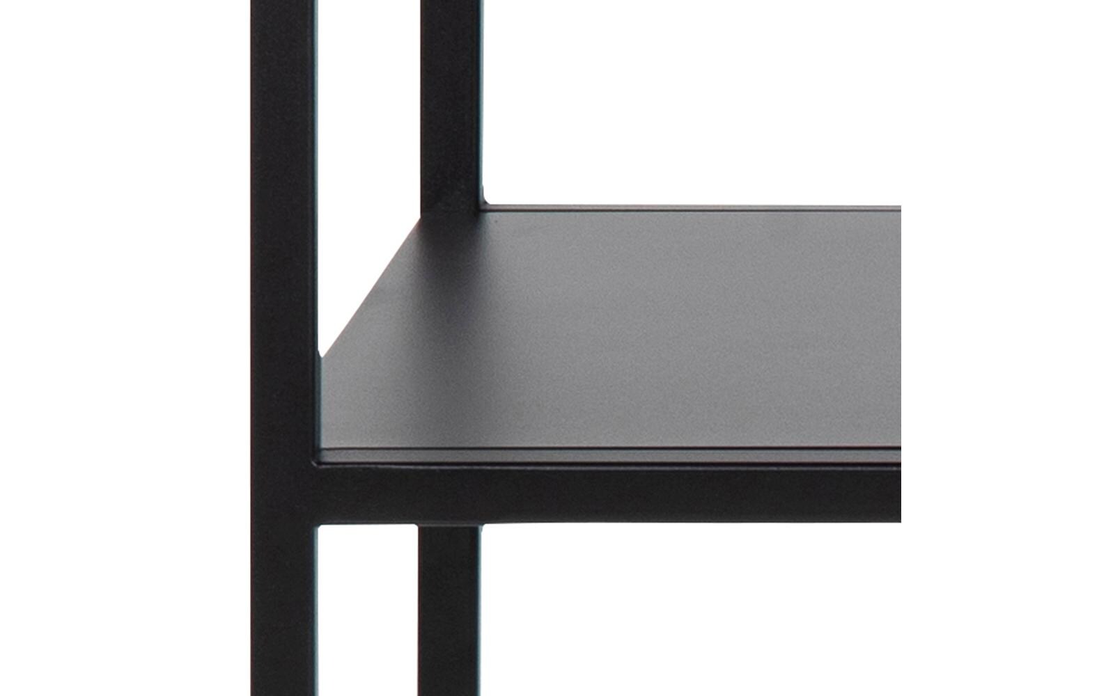 AC Design Konsolentisch Newcastle 100 x 35 x 79 cm, Schwarz