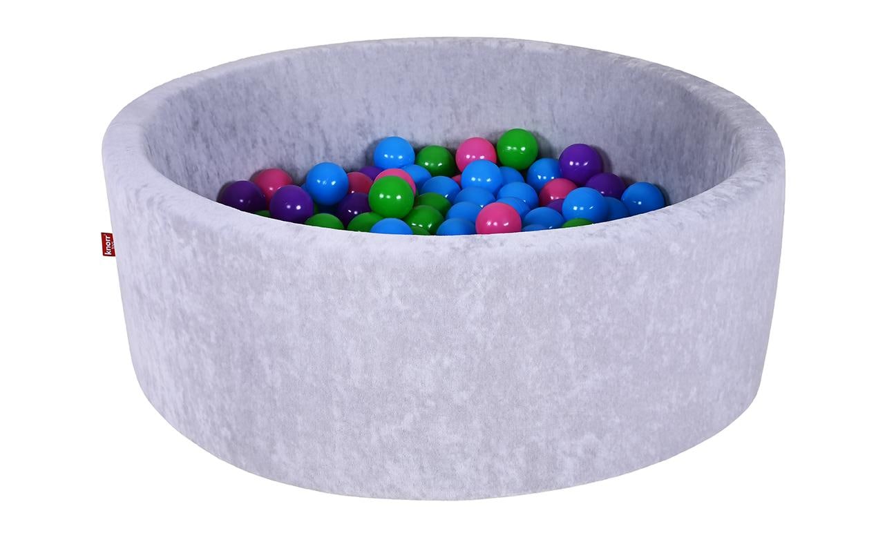 Knorrtoys Bällebad Soft – Grey 300 balls softcolor