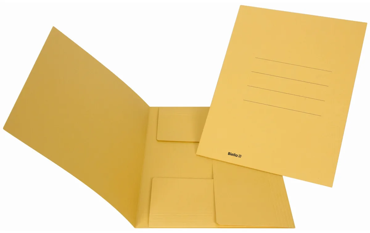 Biella Einlagemappe Jura A4 Gelb für 240 Blatt Biella Einlagemappe Jura A4 Gelb für 240 Blatt