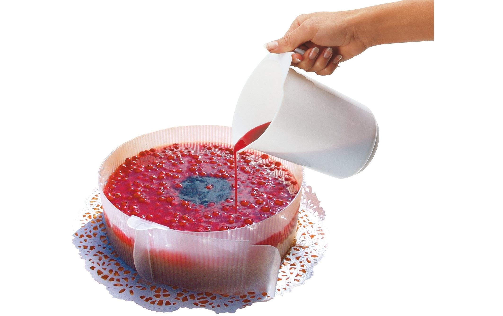 Zenker Backrahmen Weiss, Rund