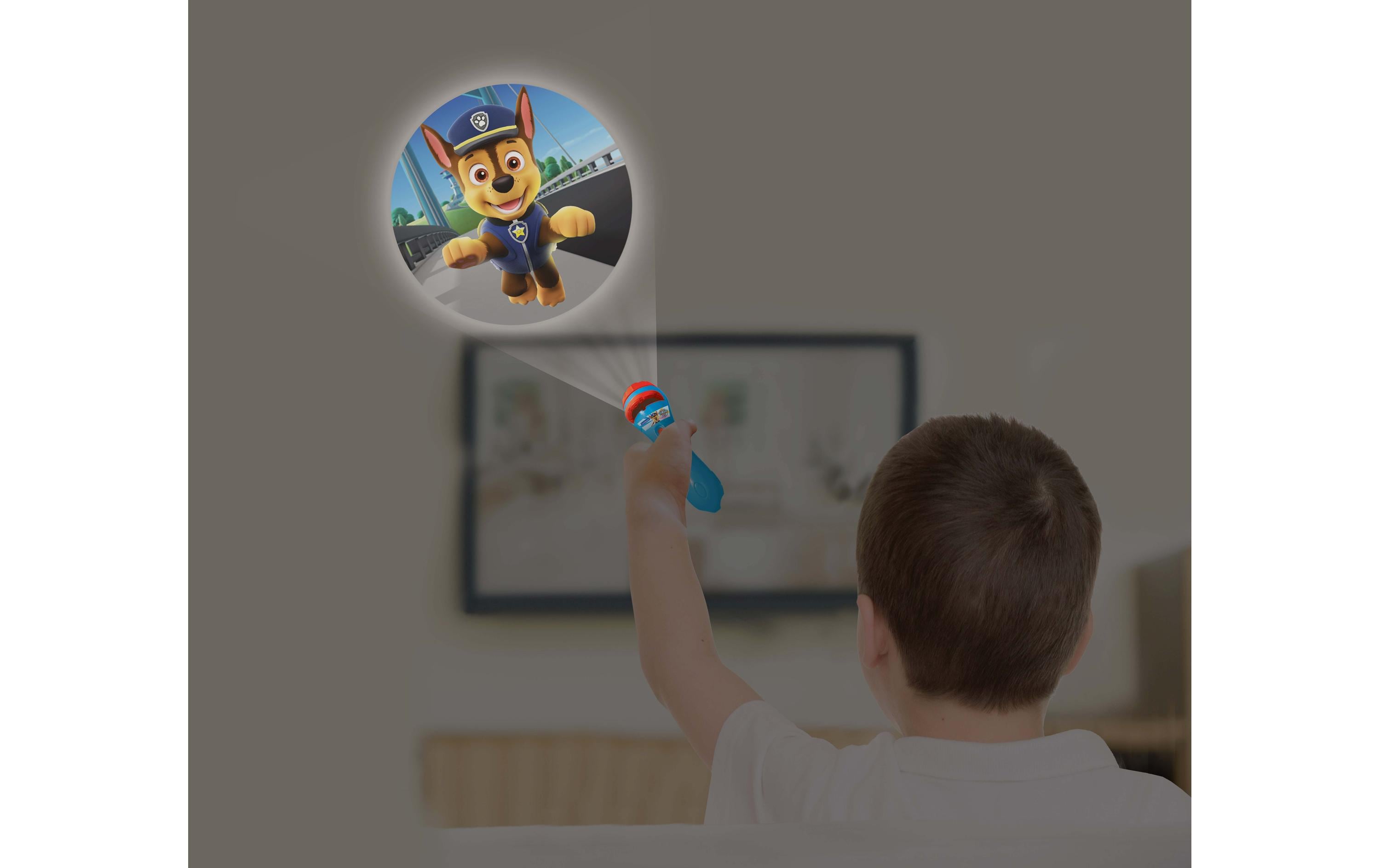 Lexibook Paw Patrol Story Projektor und Taschenlampe Blau/Rot