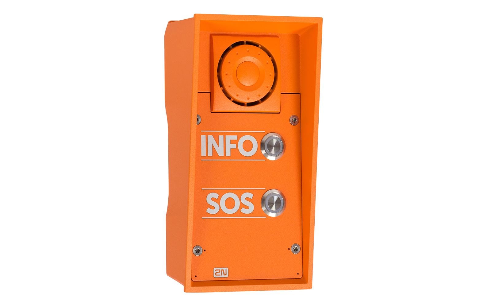 2N IP Türstation IP Safety 2 Tasten, 10 W Lautsprecher 2N IP Türstation IP Safety 2 Tasten, 10 W Lautsprecher
