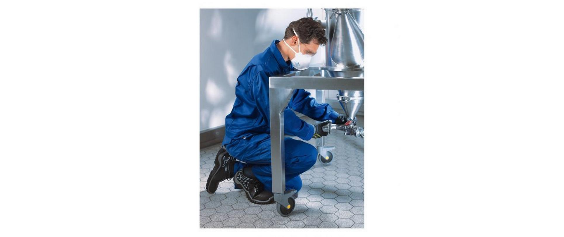 uvex Atemschutzmaske FFP1 silv-Air c 3100, mit Ventil, 15 Stück