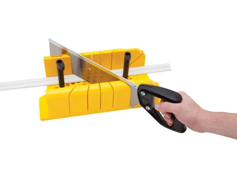 Stanley Handsäge mit Gehrungslade, 300 mm Stanley Handsäge mit Gehrungslade, 300 mm