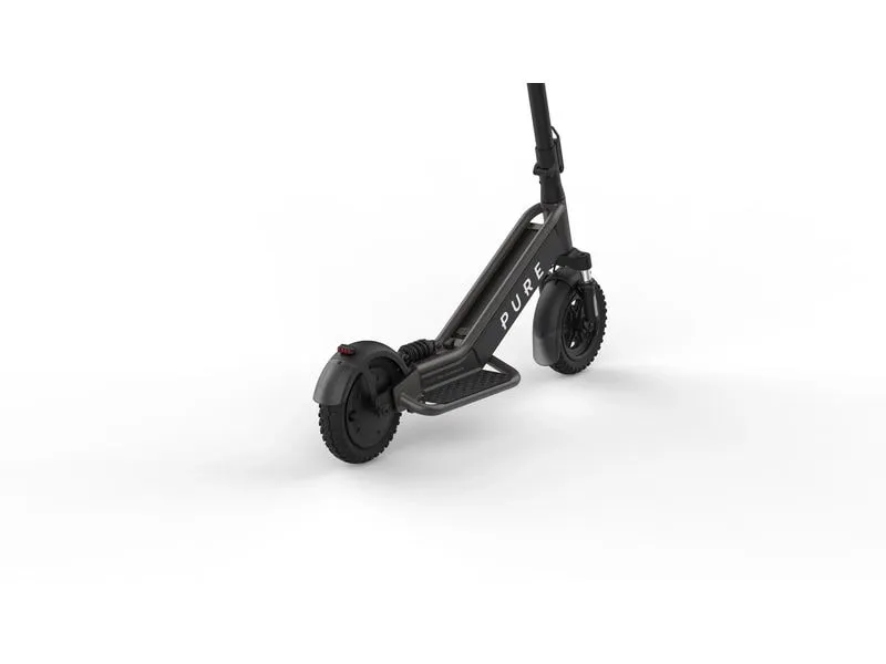 Pure Electric E-Scooter Escape Ultra Max Suspension Metallisch Grau Pure Electric E-Scooter Escape Ultra Max Suspension Metallisch Grau