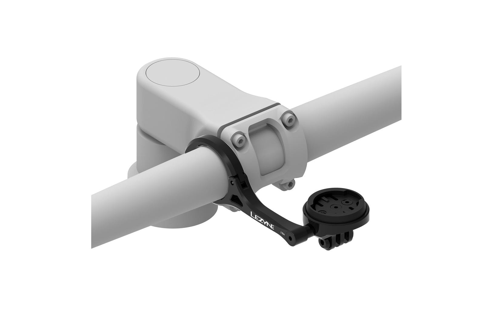 Lezyne Halterung Garmin/Wahoo GPS Forward Mount With Gopro Lezyne Halterung Garmin/Wahoo GPS Forward Mount With Gopro