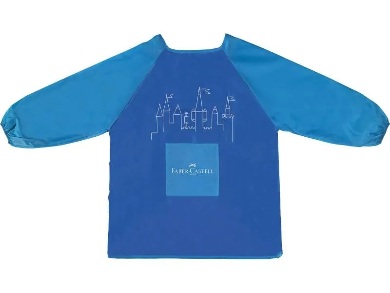 Faber-Castell Malschürze für Kinder Ab 6 Jahren, Blau Faber-Castell Malschürze für Kinder Ab 6 Jahren, Blau