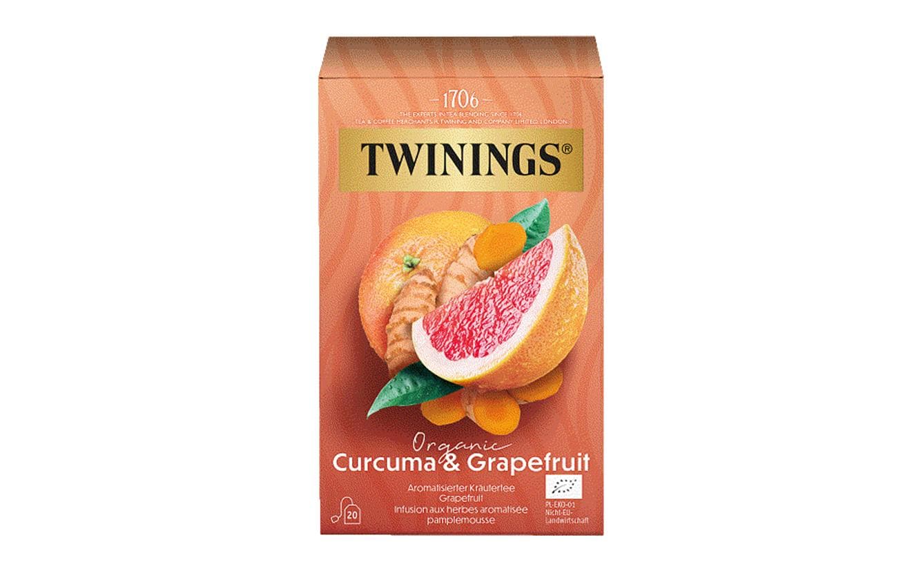 Twinings Teebeutel Bio Kurkuma & Grapefruit 20 Stück