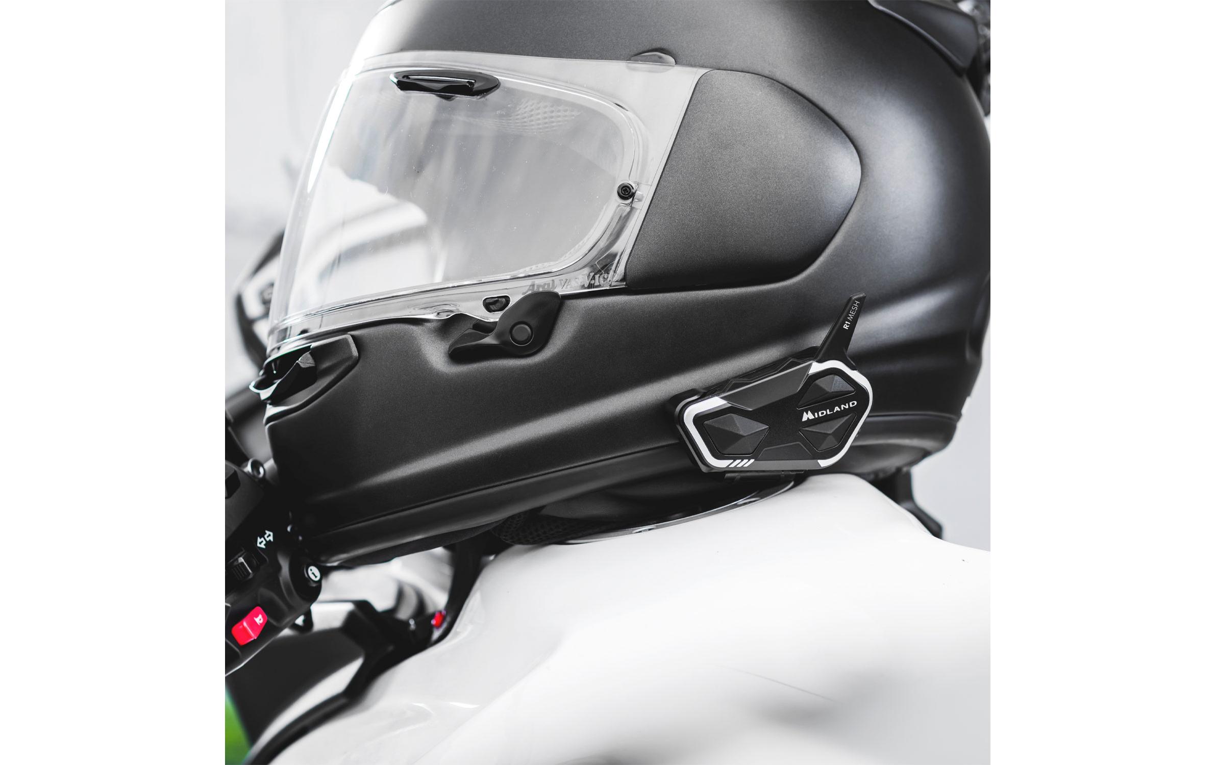 Midland BT-Headset R1 Mesh Doppelt