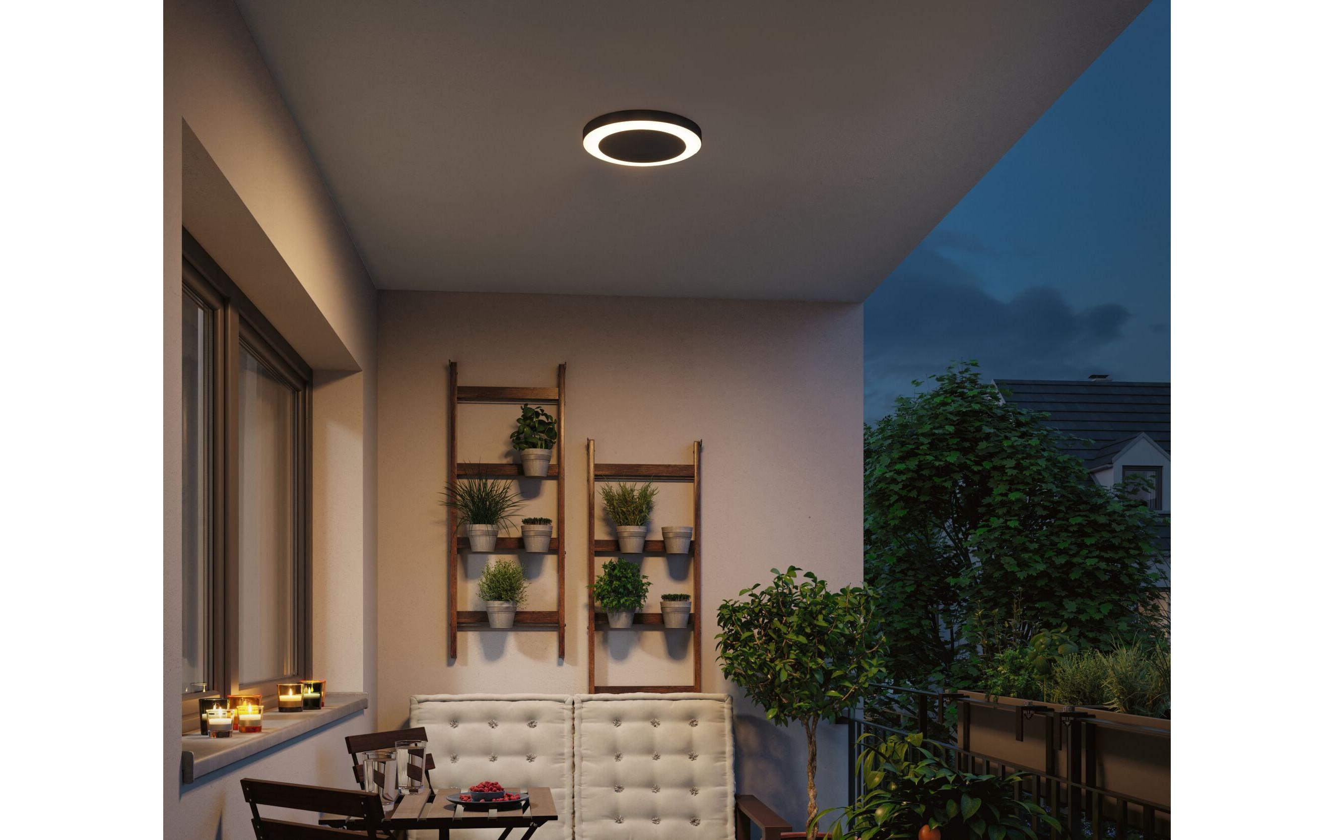 Paulmann Deckenleuchte Circula 230 V Anthrazit