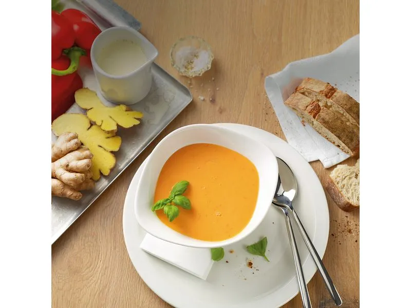 Villeroy & Boch Vapiano Suppenschale 2 Stück, Weiss