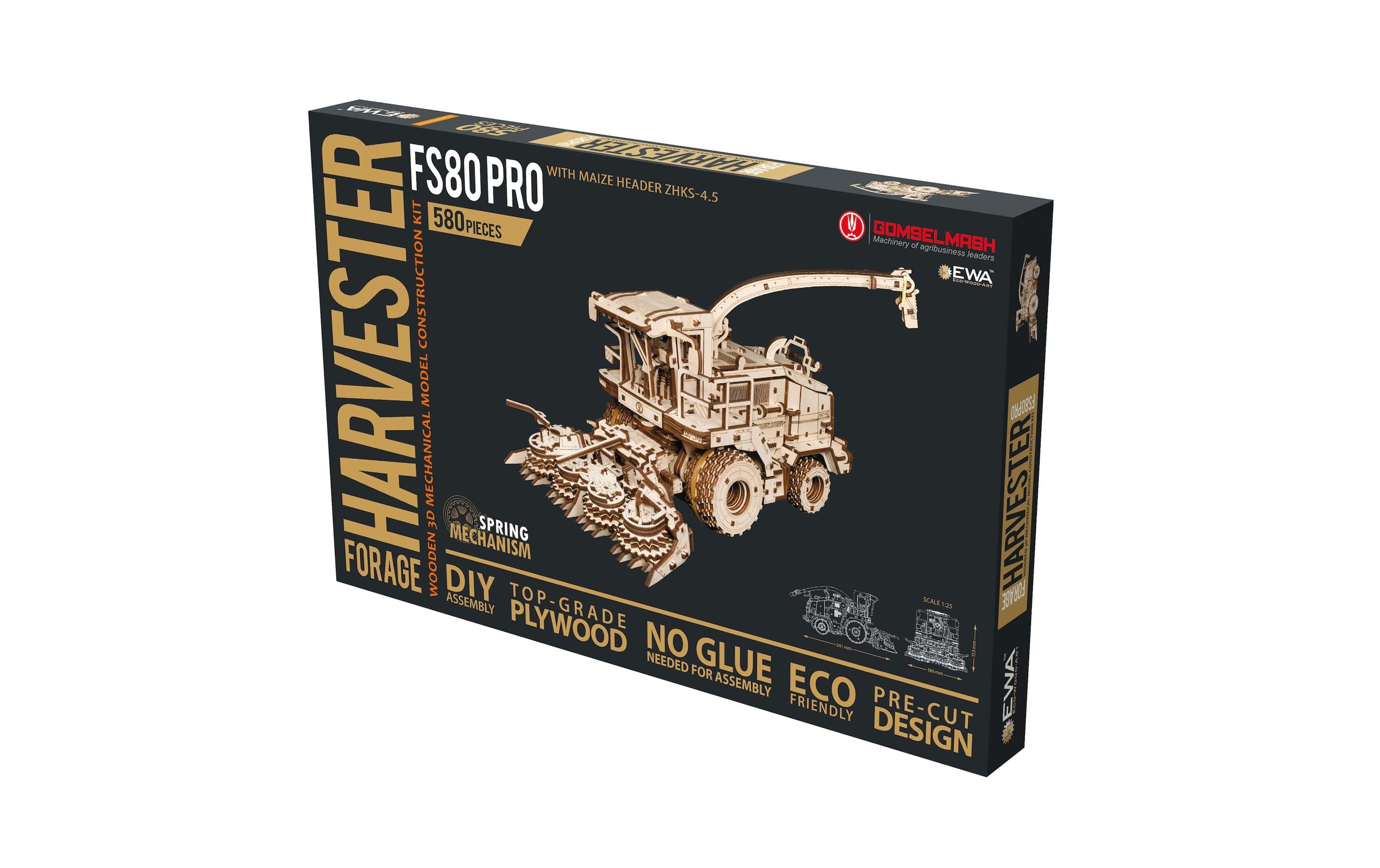 Eco-Wood-Art Bausatz Mähdrescher FS80