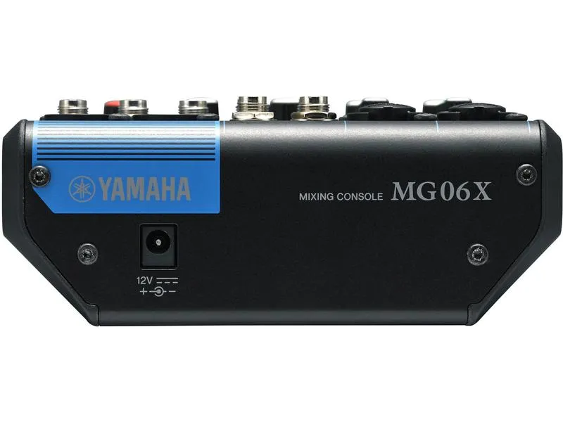 Yamaha Mischpult MG06X - 6-Kanal, analog Yamaha Mischpult MG06X - 6-Kanal, analog