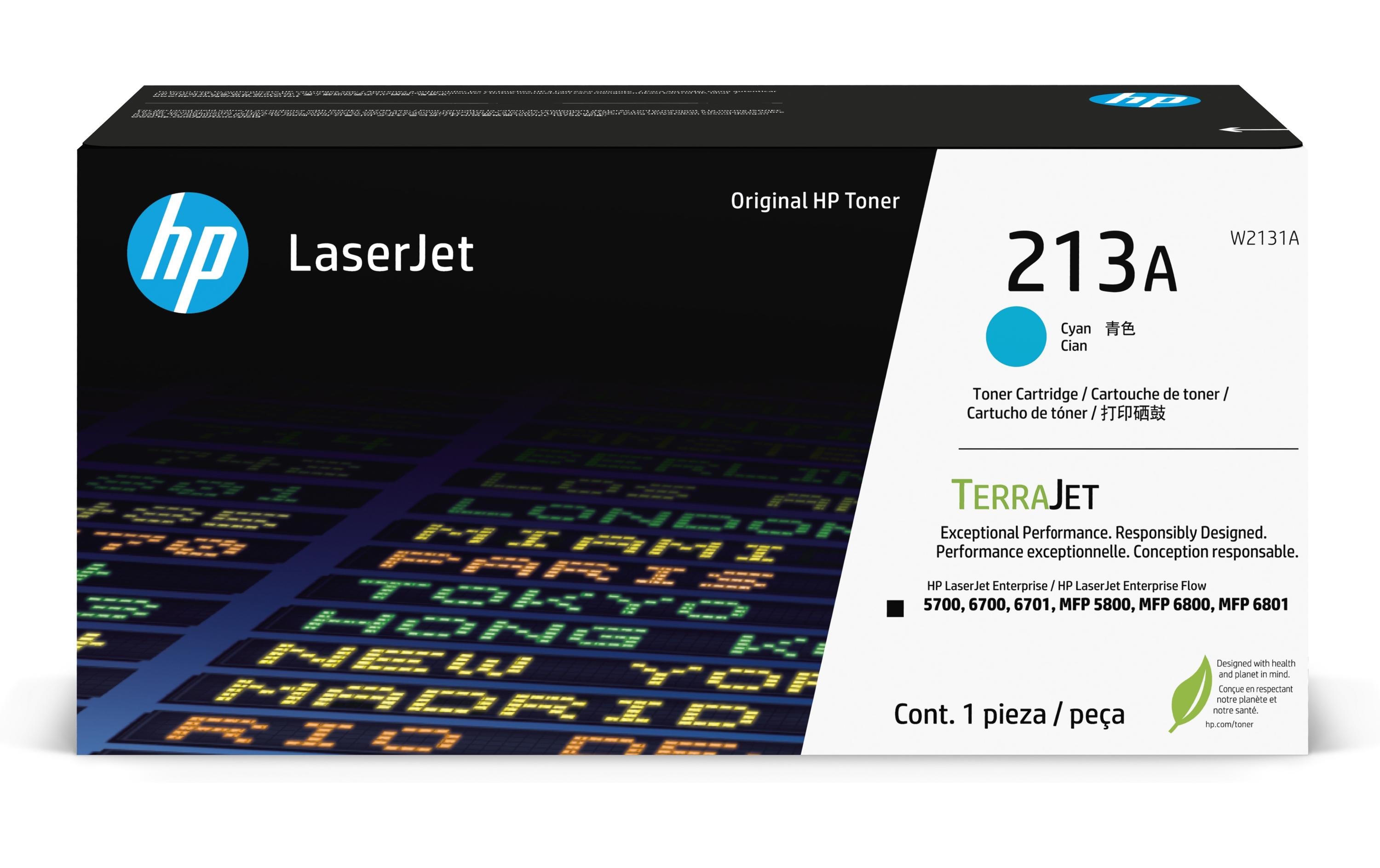 HP Toner Nr. 213A (W2131A) Cyan